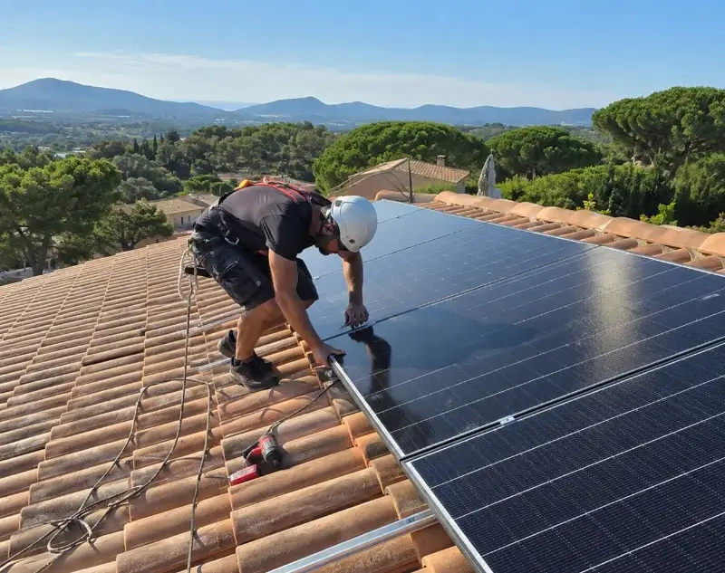 Installateur panneaux solaires Saint-Guinoux — pose photovoltaïque sur toiture
