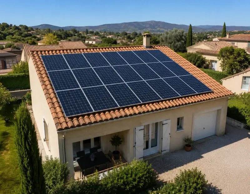 Prime à l'autoconsommation panneaux solaires Saint-Guinoux — aide financière de l'État
